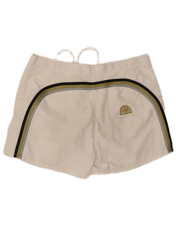 Shorts de natação masculino Sundek grande branco