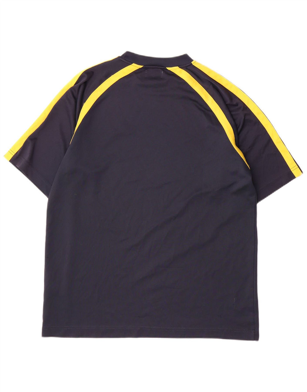 Camiseta masculina Kappa Top grande poliéster colorblock azul marinho
