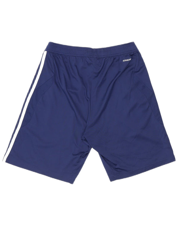 Adidas Mens Aeroready Sport Shorts Médio Azul Marinho Poliéster Esportes