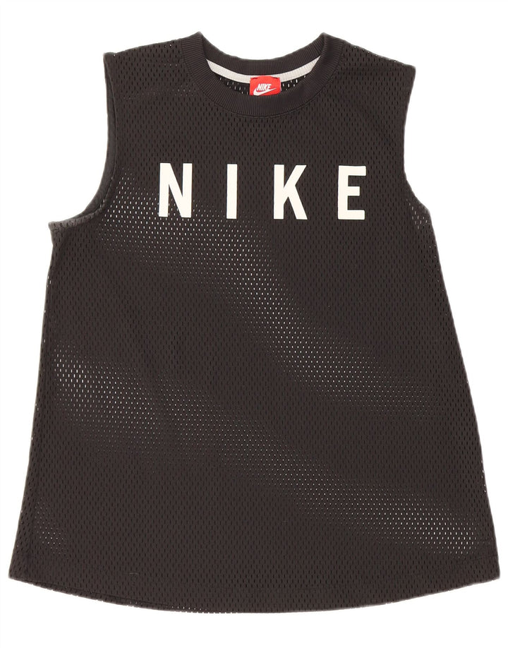 Colete gráfico masculino Nike XS preto
