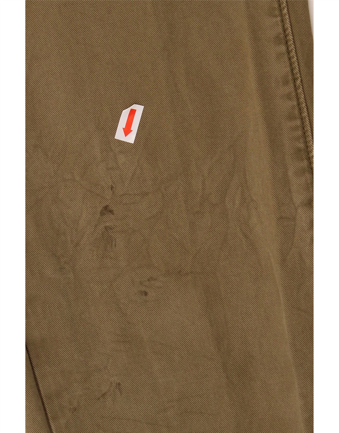 Calças Chino Slim Masculinas LEVI'S W32 L32 Algodão Cáqui