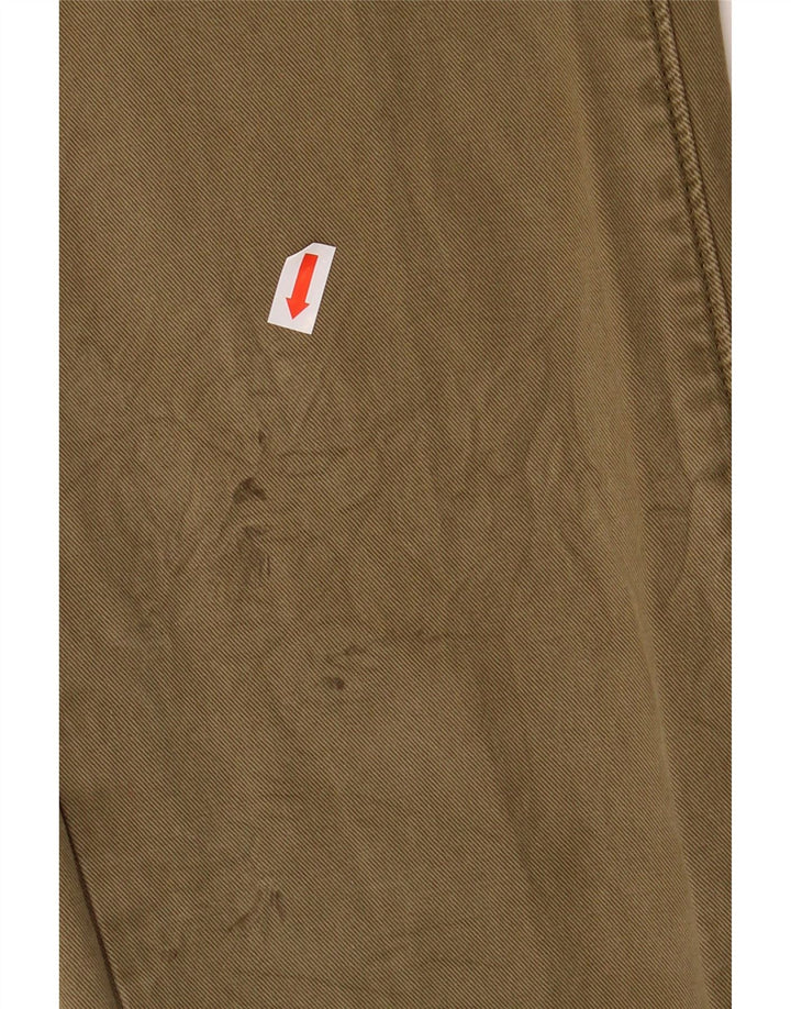 Calças Chino Slim Masculinas LEVI'S W32 L32 Algodão Cáqui