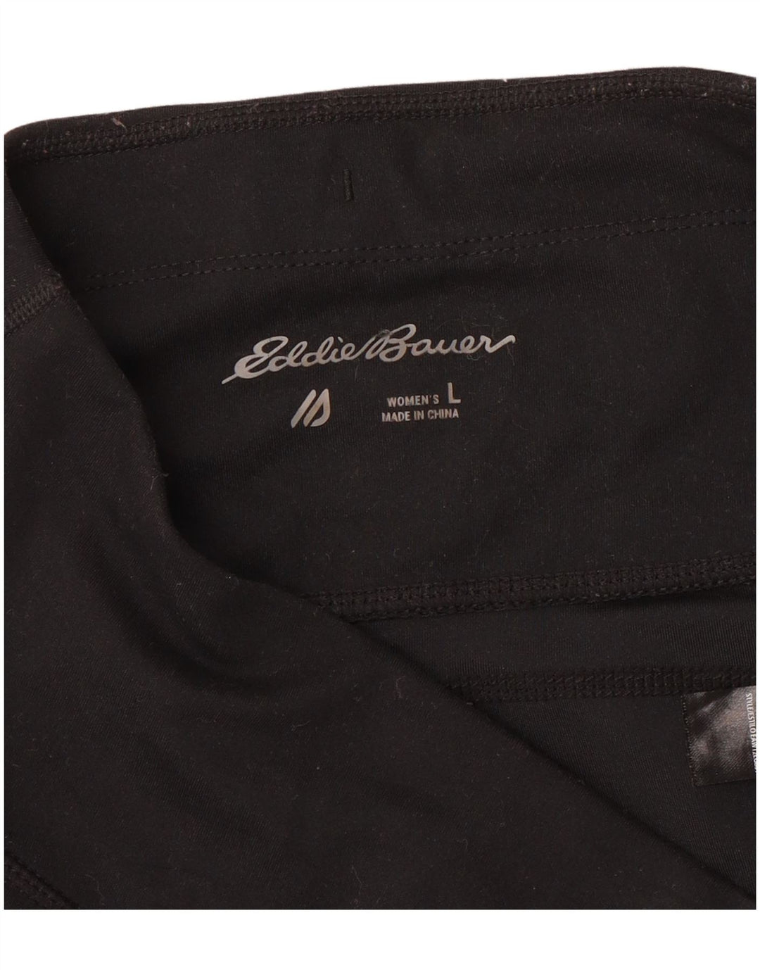 Leggings cargo femininos Eddie Bauer UK 14 grandes pretos