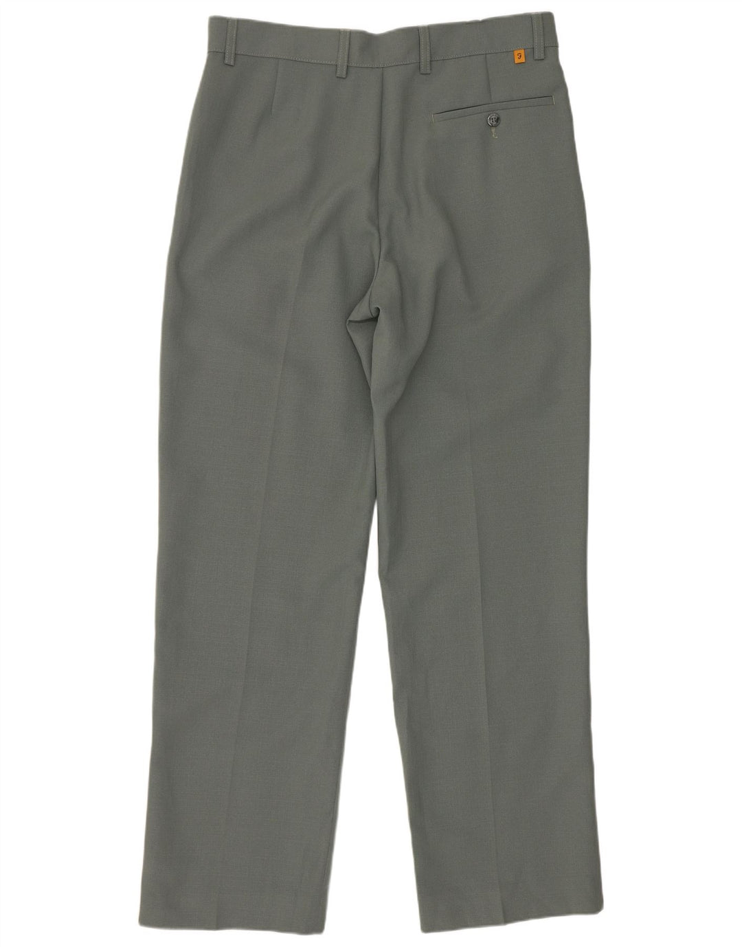 Calça feminina reta casual Farah W34 L31 poliéster verde