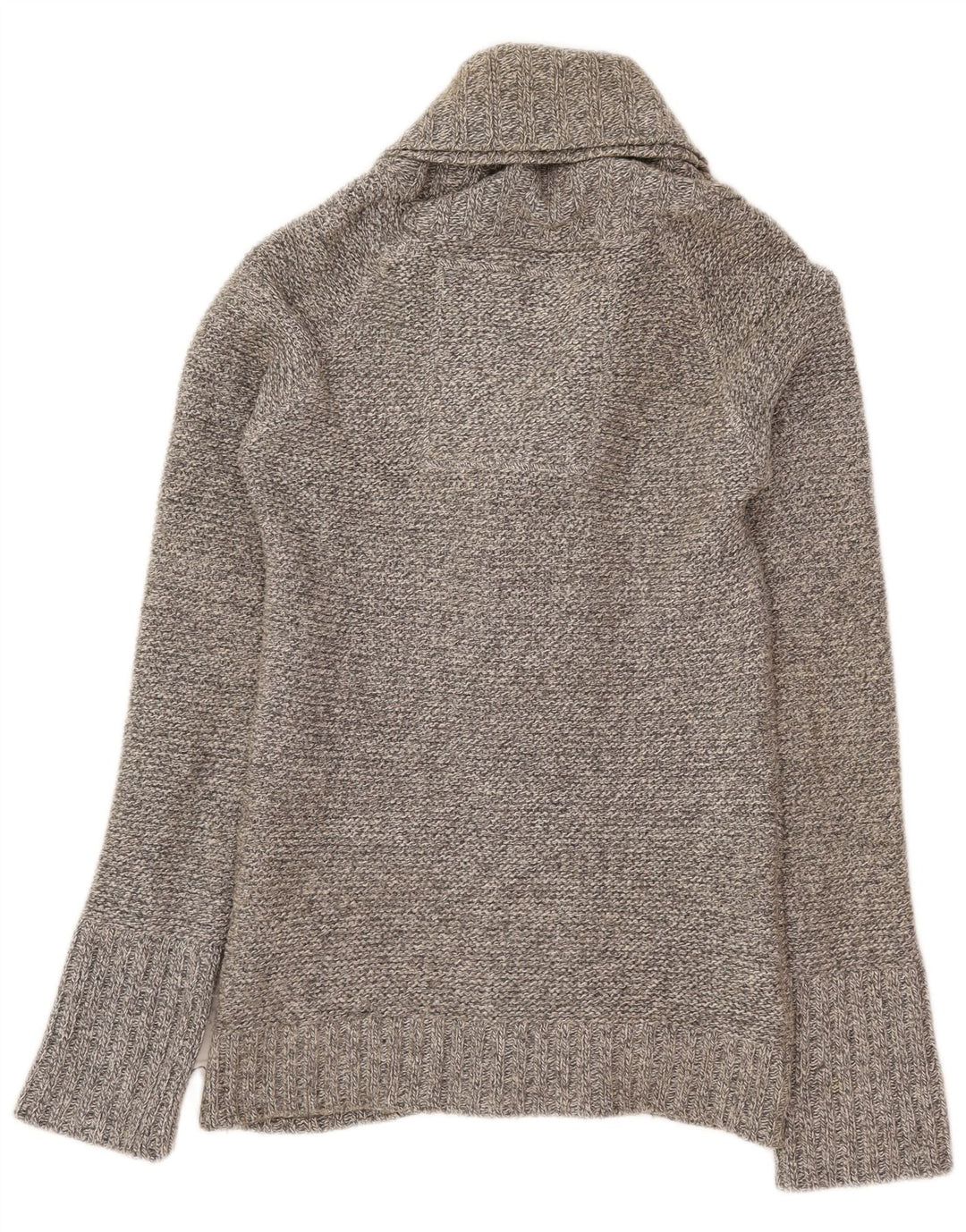 Suéter cardigã masculino Superdry algodão cinza médio