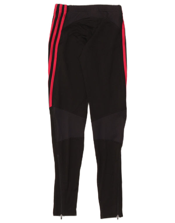 Leggings Adidas Femininas UK 10 Pequenas Poliéster Preto
