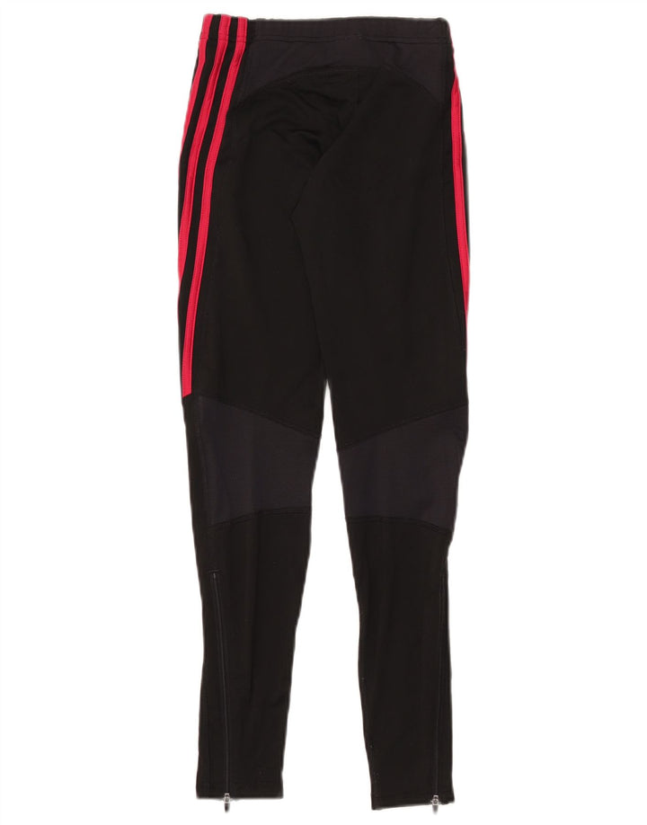 Leggings Adidas Femininas UK 10 Pequenas Poliéster Preto