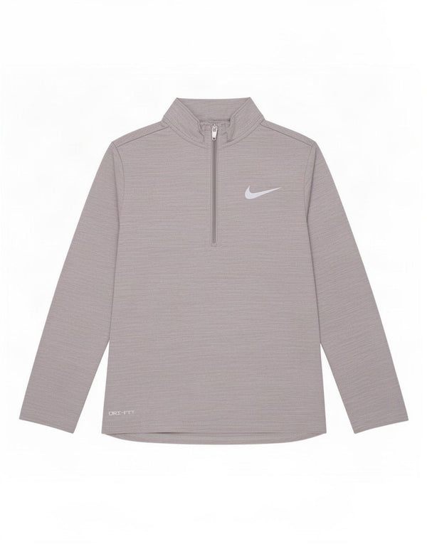 Nike Boys Dri Fit Pullover Treino Top 4-5 Anos Pequeno Cinza Salpicado