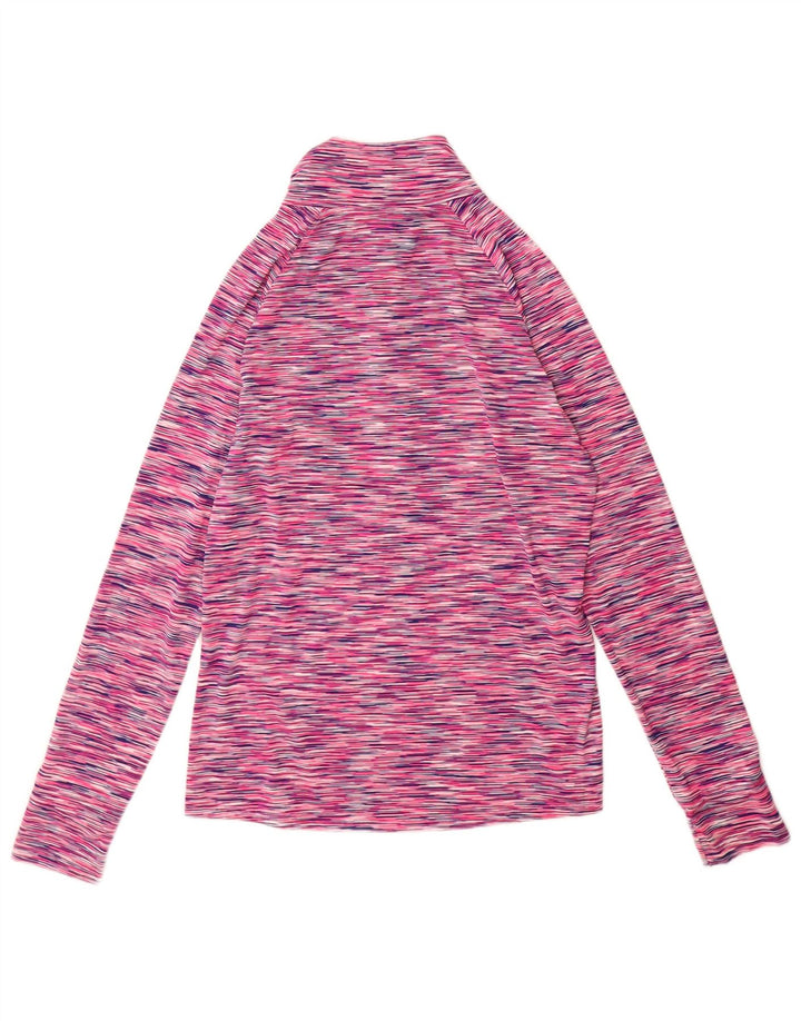 Under Armour Feminino Slim Fit Pulôver Treino Top Reino Unido 12 Médio Rosa