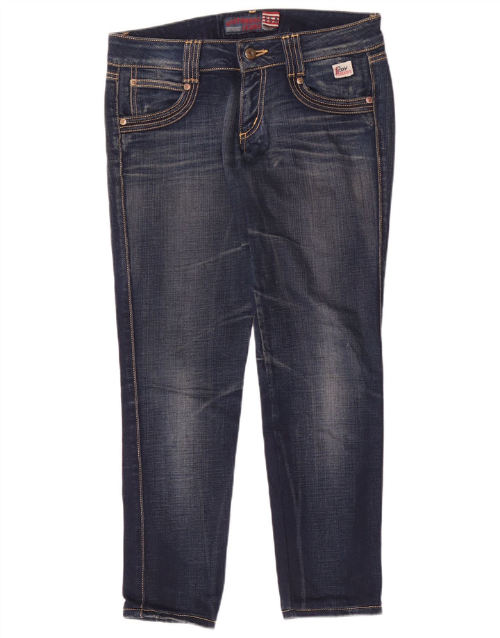 Roy Rogers Calça Jeans Feminina Slim IT 42 Médio W28 L28 Azul