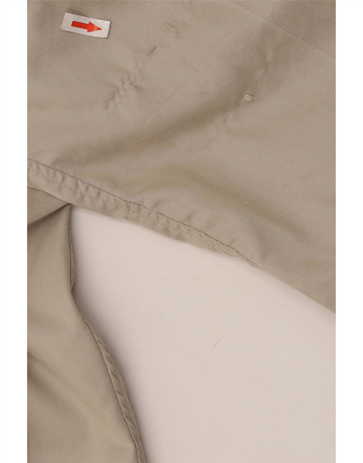 Calças Dockers Mens Straight Chino W34 L30 Poliéster Bege
