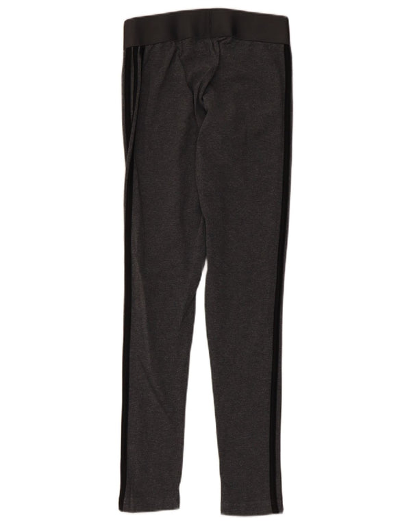 Leggings Adidas Femininas UK 8/10 Pequenas Cinza