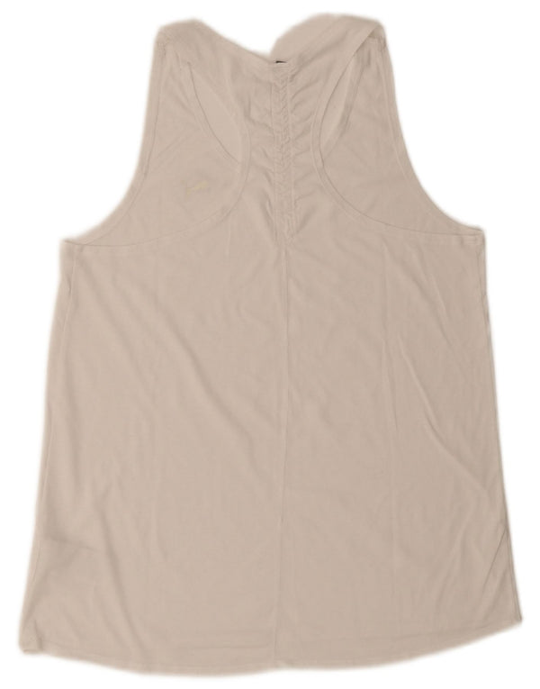 Puma Womens Vest Top UK 12 Médio Poliéster Branco