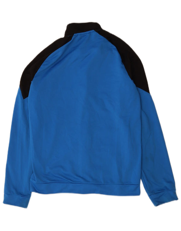 Jaqueta Puma Boys Graphic Tracksuit Top 15-16 Anos Azul Colorblock