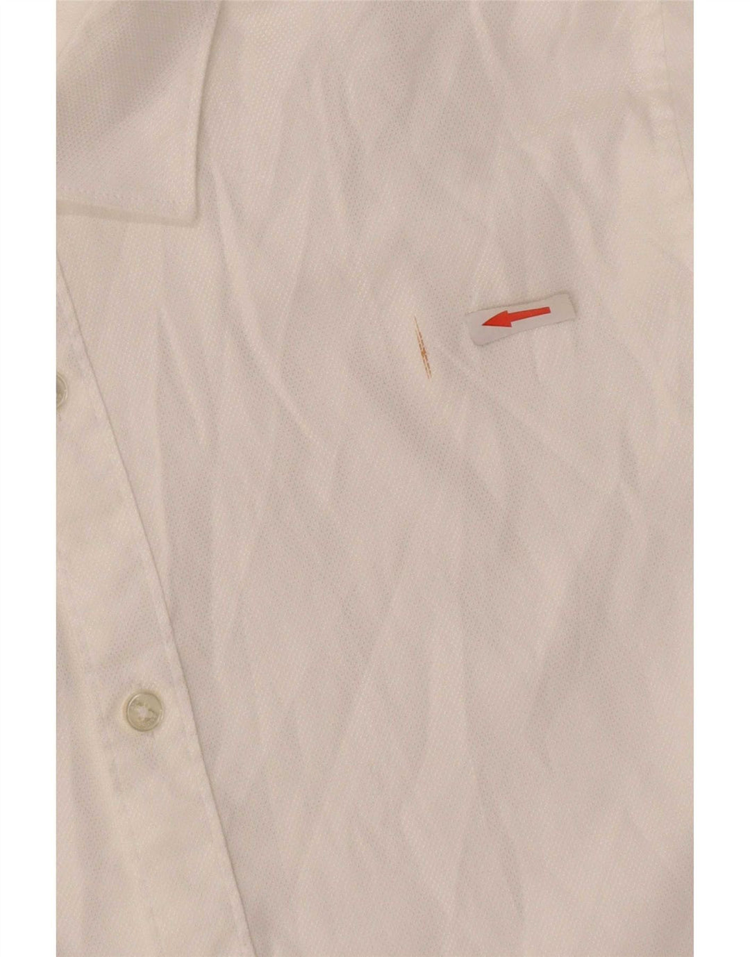 Zara Camisa masculina slim fit grande branca