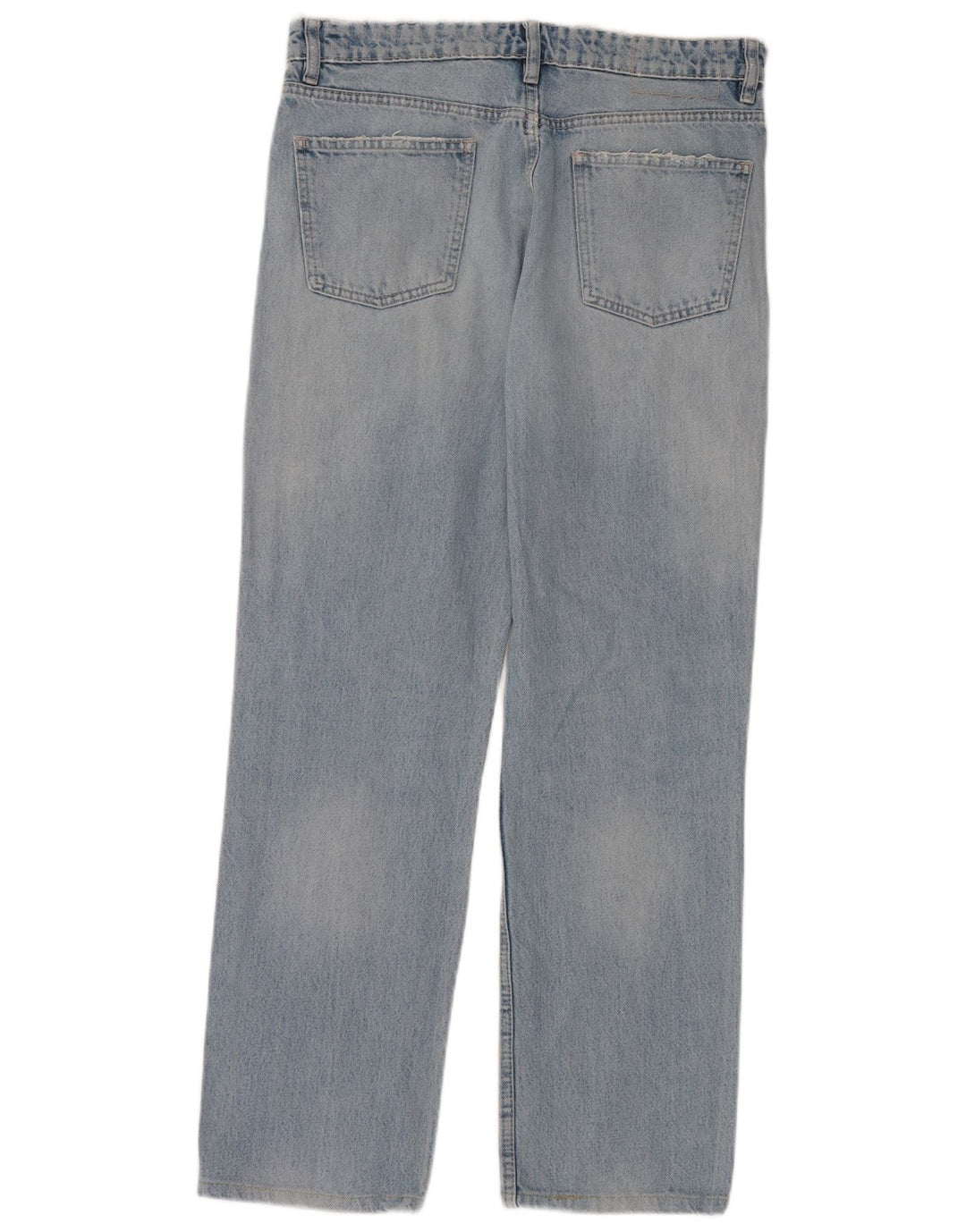 Calça jeans reta feminina Zara EU 40 médio W30 L30 azul