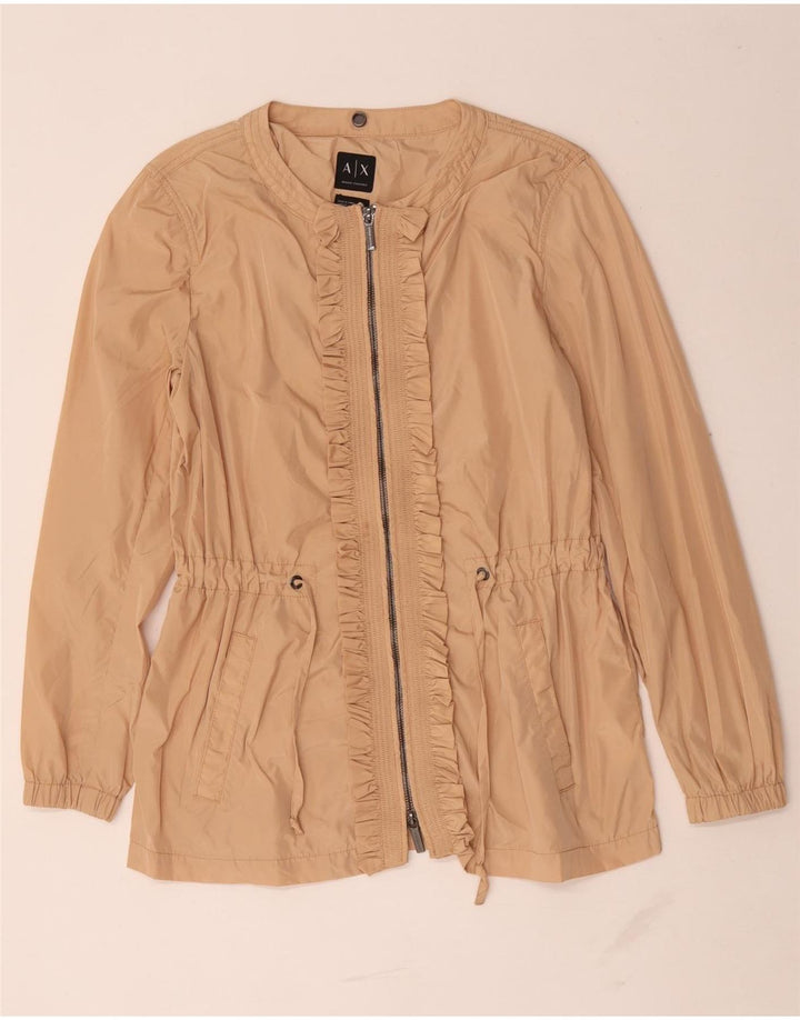 Jaqueta feminina Armani Exchange UK 10 poliéster rosa pequeno