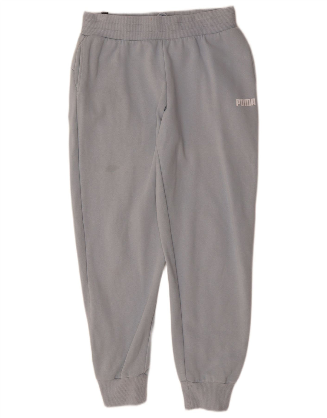 Calça de treino masculina PUMA Joggers médio azul algodão