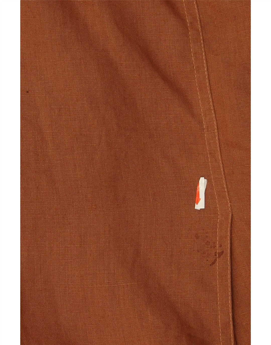 Saia reta feminina VINTAGE W28 marrom médio