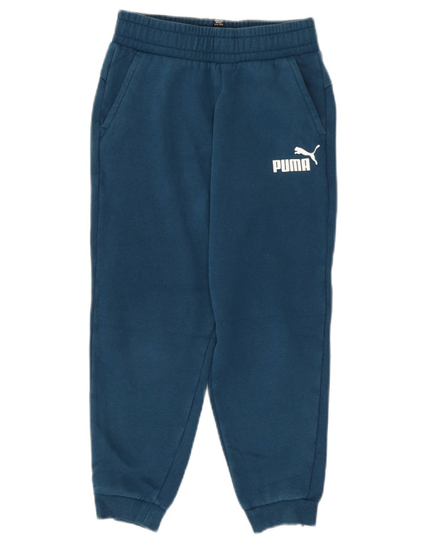 Puma Meninos Calças de Treino Joggers 9-10 Anos Azul