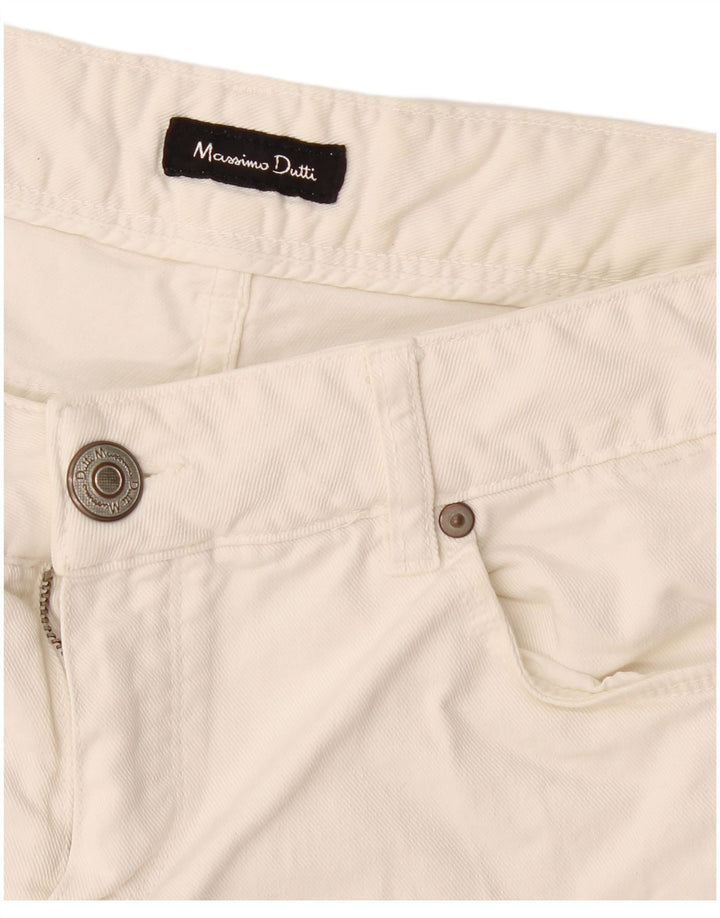 Calça jeans feminina Massimo Dutti W28 L27 branca