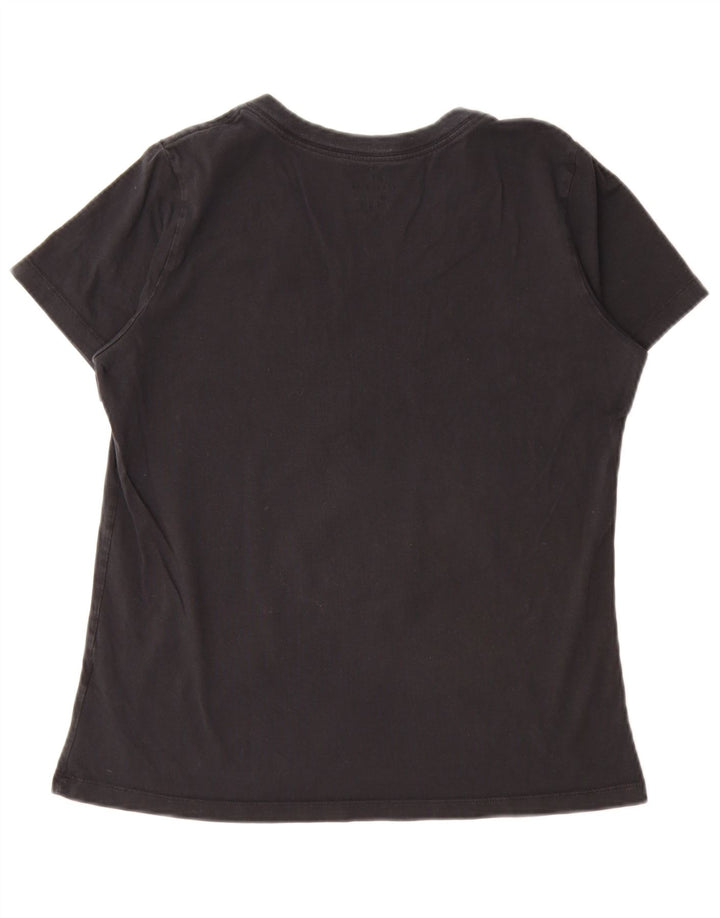 Camiseta feminina Nike UK 14 médio algodão preto