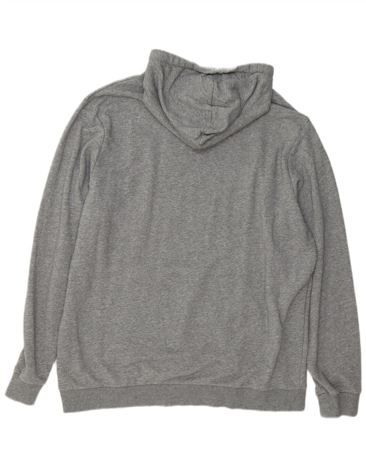 PUMA Mens Hoodie Jumper XL Algodão Cinzento