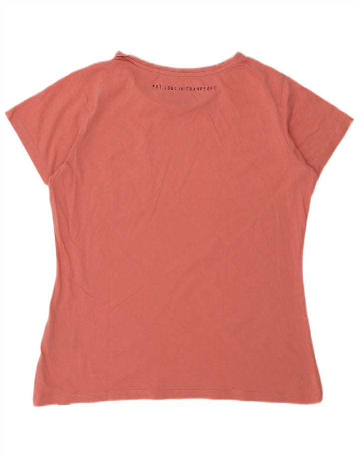 Camiseta feminina JACK WOLFSKIN UK 18 XL algodão rosa