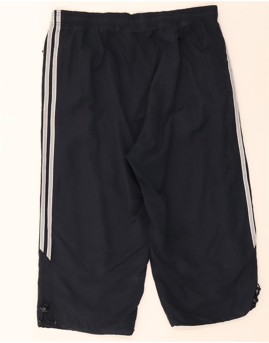 Calça Adidas Mens Capri Treino Grande Poliéster Azul Marinho
