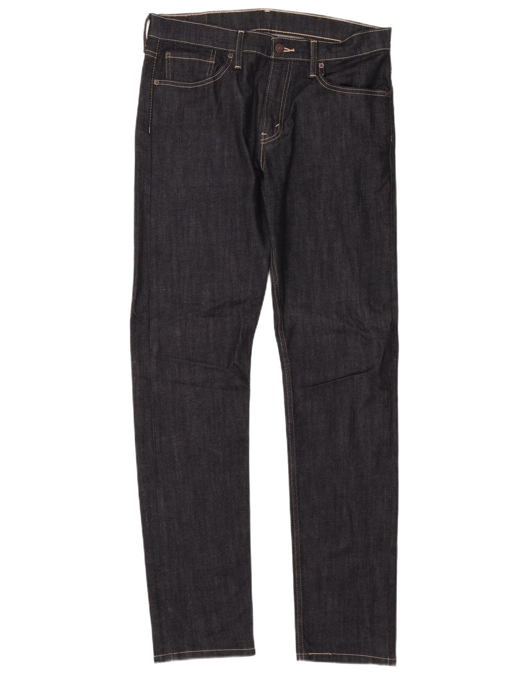 Levi's Masculino 508 Slim Jeans W32 L34 Azul Marinho Algodão