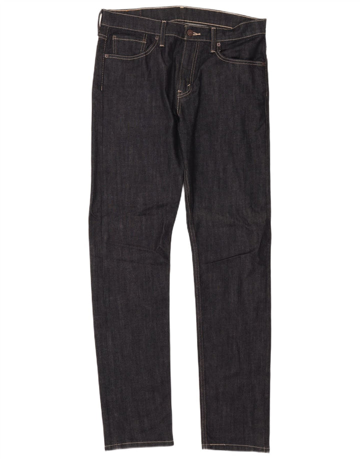 Levi's Masculino 508 Slim Jeans W32 L34 Azul Marinho Algodão
