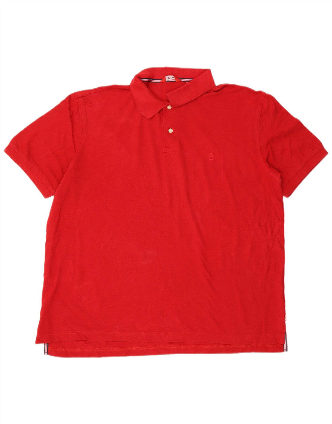 Camisa polo masculina IZOD XL algodão vermelho