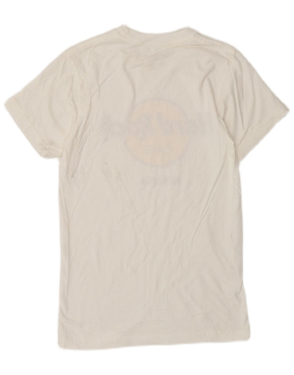Camiseta masculina com estampa Hard Rock Cafe Venezia Top XS algodão branco