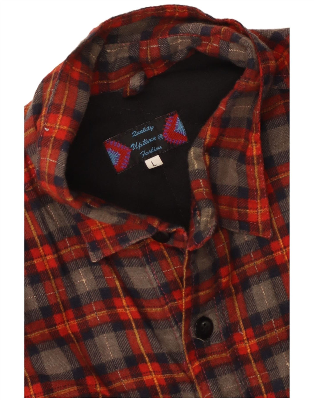 Camisa masculina vintage de flanela sem mangas grande xadrez vermelho