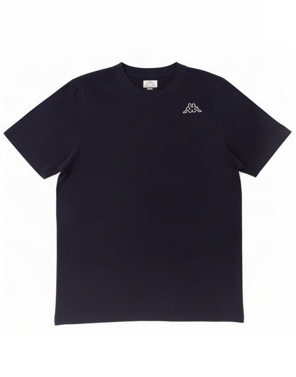 Kappa Mens Graphic T-Shirt Top Small Navy Blue