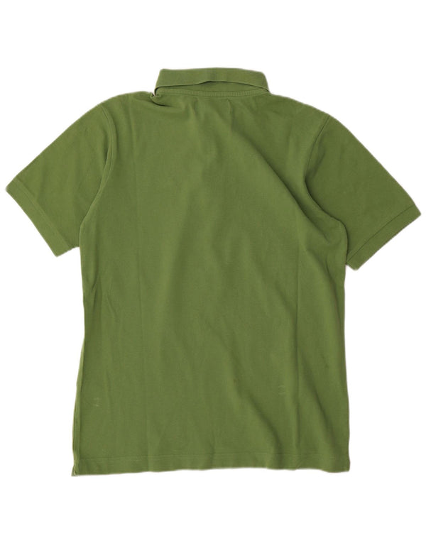 Camisa polo masculina Kappa pequena algodão verde