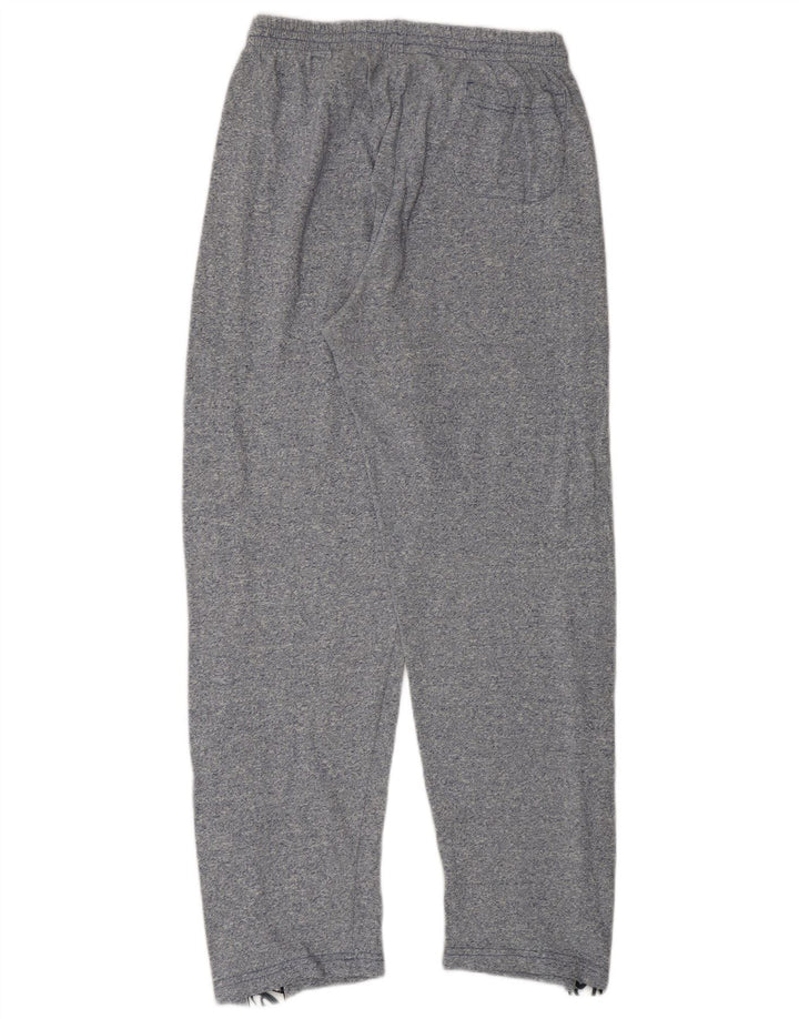 Calça de treino masculina ASICS Graphic azul marinho médio algodão manchado