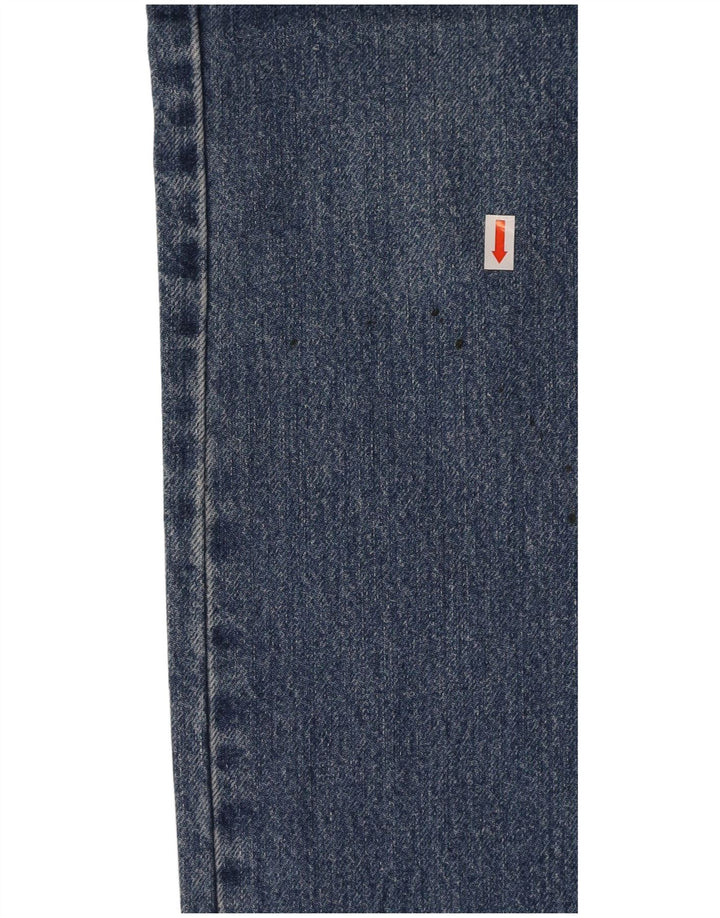 LEVI'S Masculino 615 Straight Jeans W32 L30 Azul Algodão