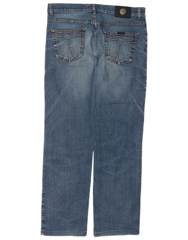 Jeans retos masculinos TRUSSARDI W36 L31 algodão azul