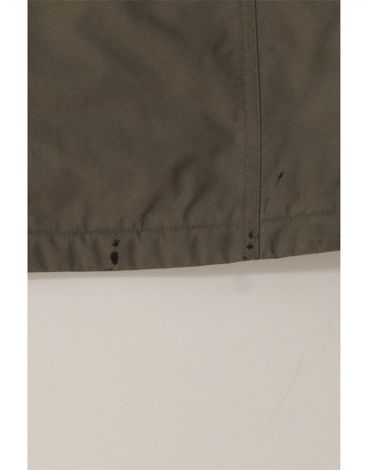 Casaco com capuz feminino Adidas UK 14 poliéster cinza médio