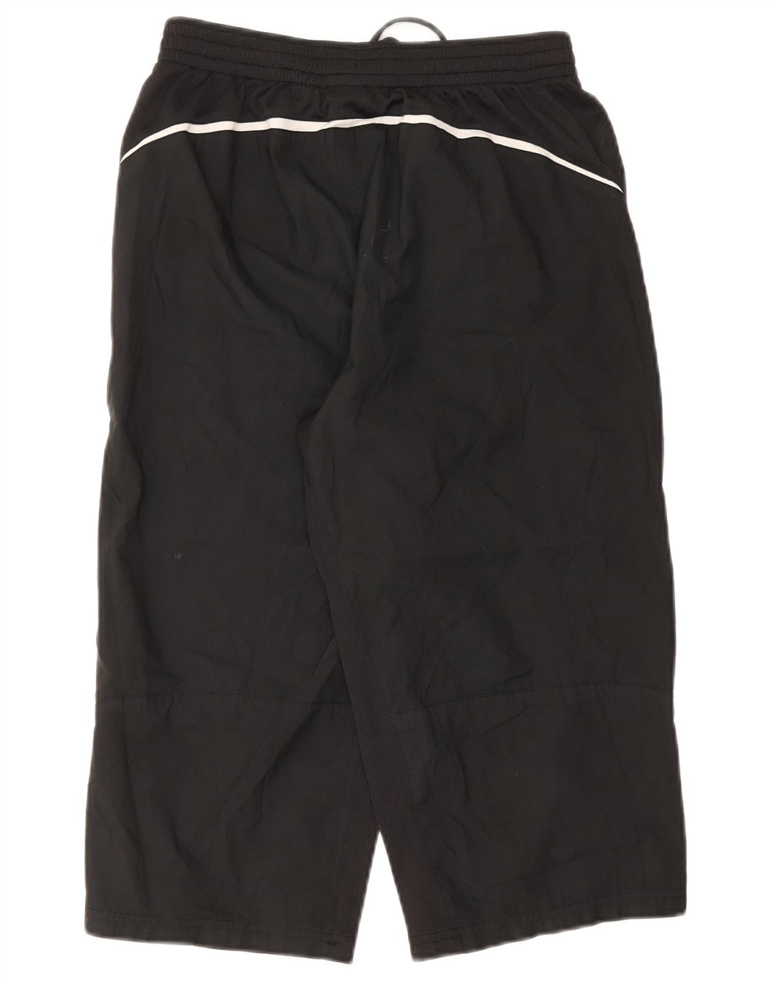Calça de treino Nike masculina Capri médio preto colorblock poliéster