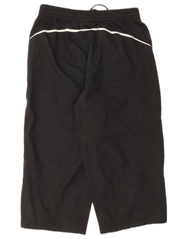 Calça de treino Nike masculina Capri médio preto colorblock poliéster