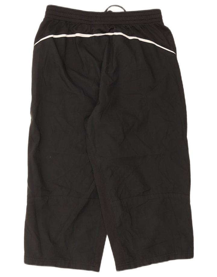 Calça de treino Nike masculina Capri médio preto colorblock poliéster