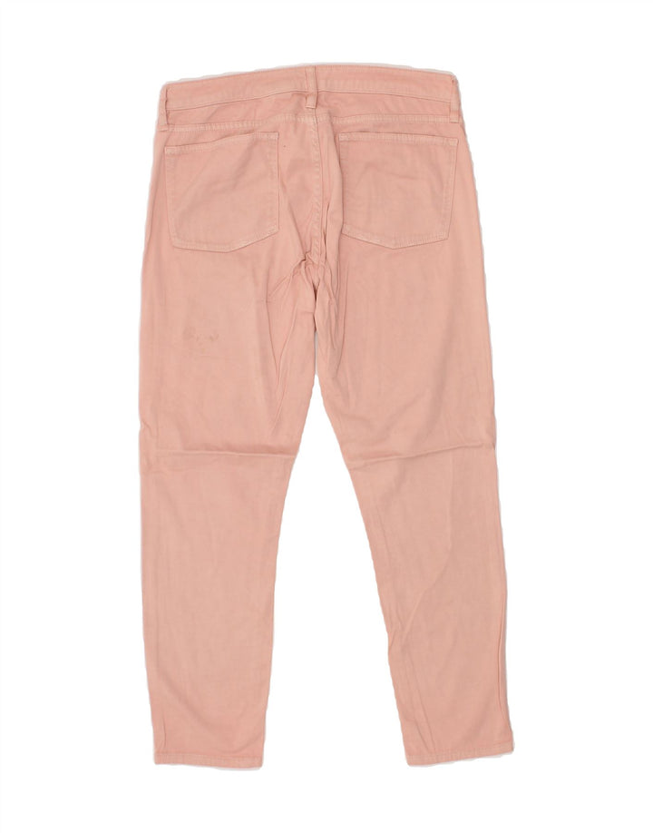 J. CREW Womens Slim Casual Trousers W29 L26 Pink Cotton Vintage J. Crew and Second-Hand J. Crew from Messina Hembry 