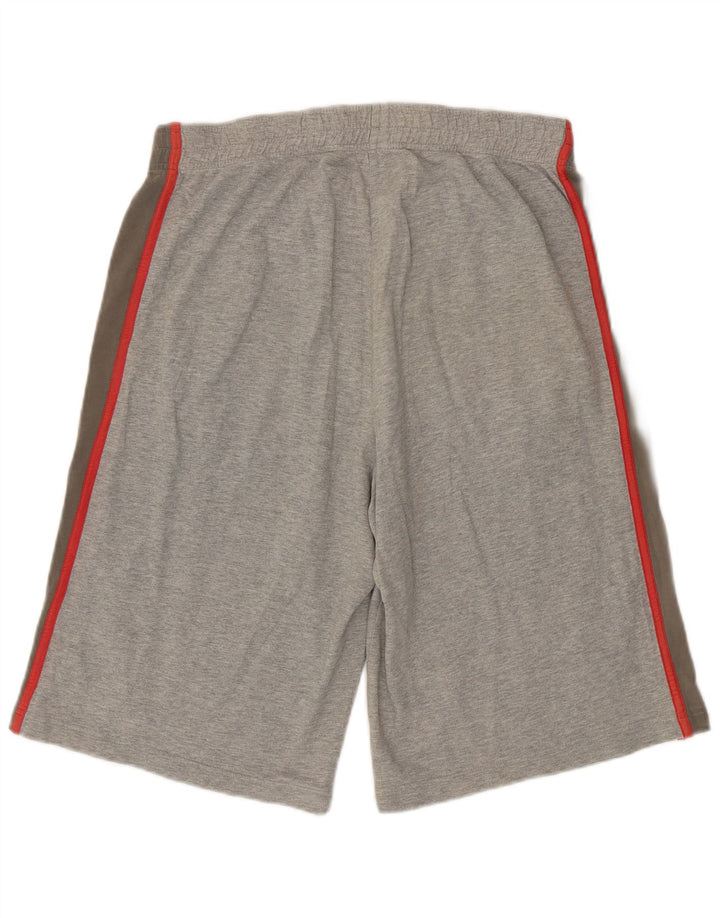 Shorts esportivos masculinos Puma médio cinza colorblock