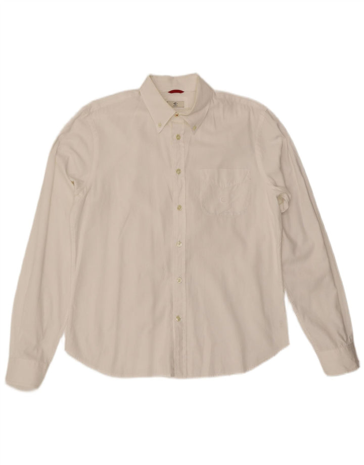 Camisa masculina Cerruti 1881 média branca
