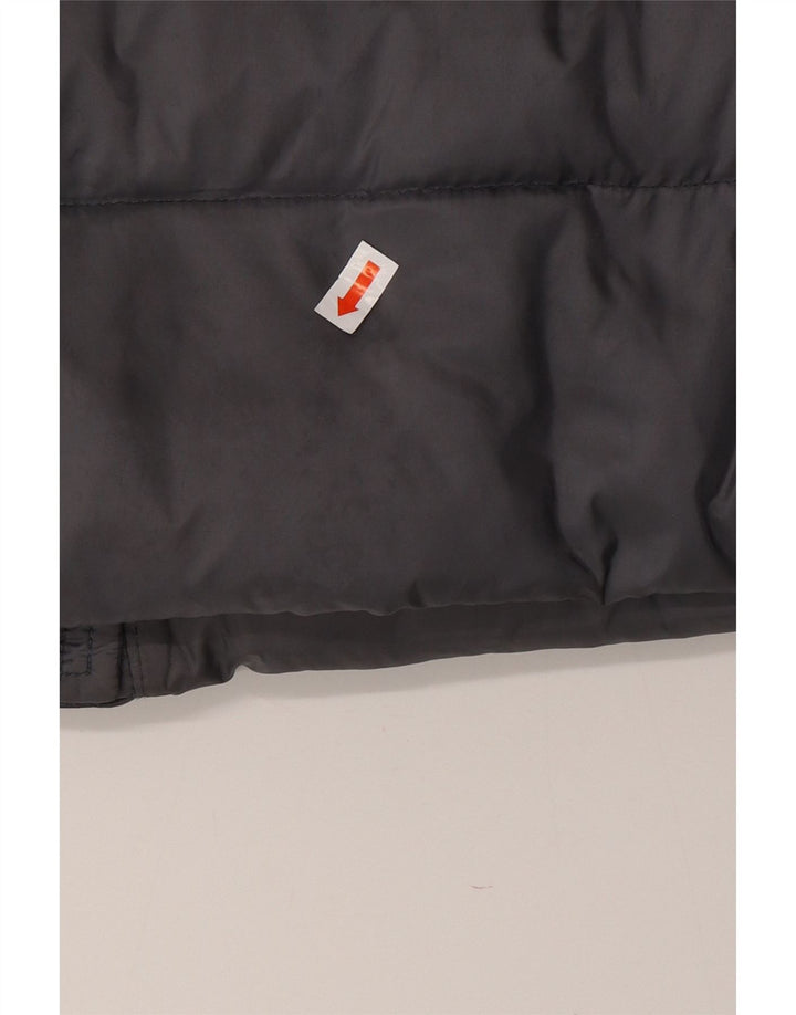 Casaco acolchoado feminino GUESS UK 6 XS poliéster cinza