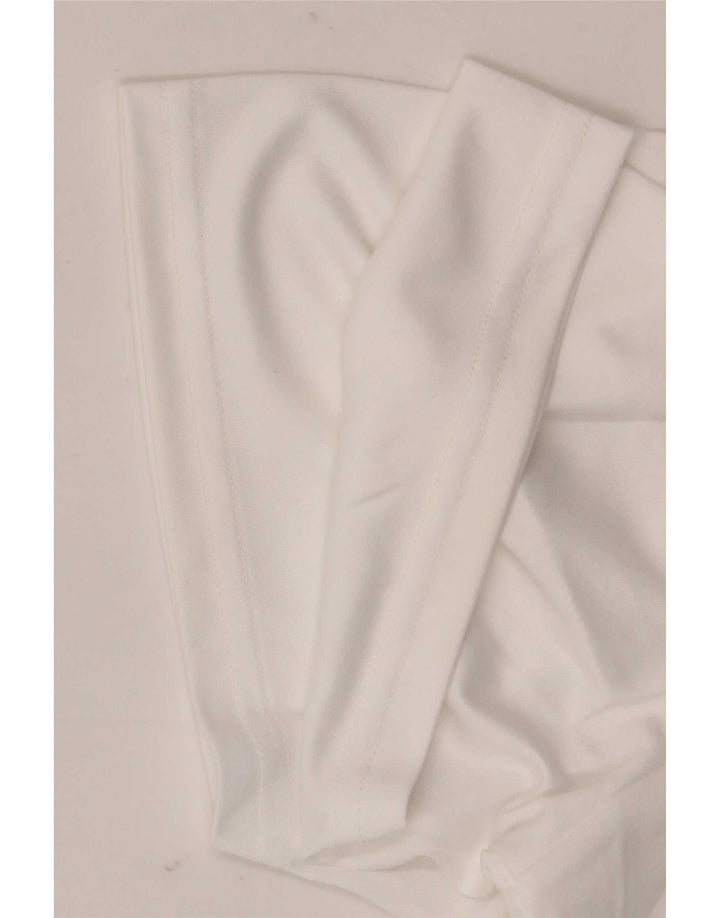 Camiseta masculina Puma Deutshland Graphic Top XL poliéster listrado branco