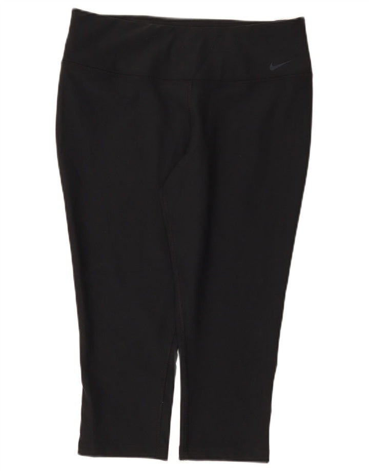 Leggings Nike Dri Fit Capri UK 14 Grande Poliéster Preto