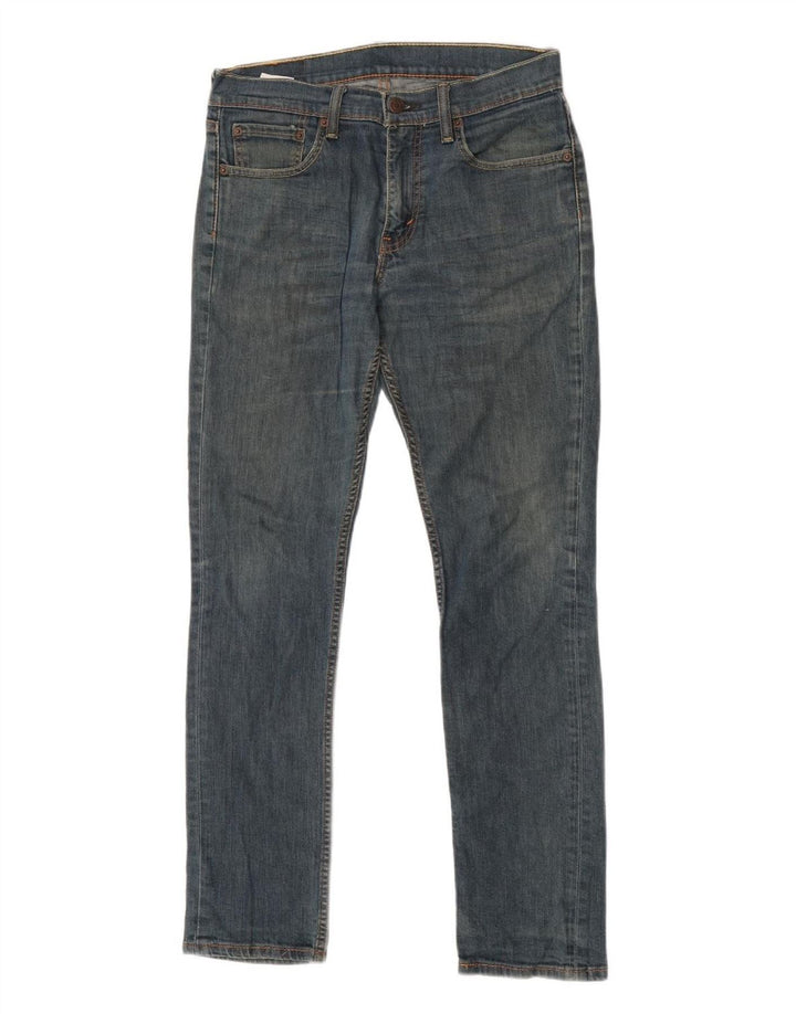 Calça Jeans Levis 511 Slim Masculina W31 L32 Azul Algodão